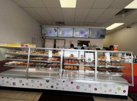 Rainbow Donuts And Smoothies food