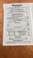 Penny's Cafe menu