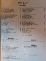 The Tavern In Ab menu