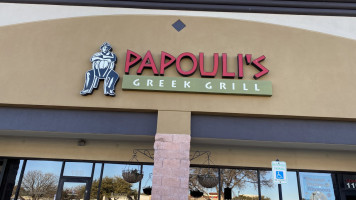 Papouli's Greek Grill outside