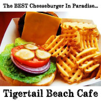 Tigertail Beach Cafe food