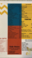 Cafe San Luis menu