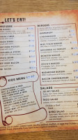 Crossroads Cafe menu