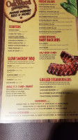 Oakwood Smokehouse menu