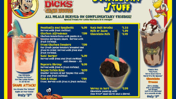 Dirty Dick's Crab House Panama City Beach, Florida menu