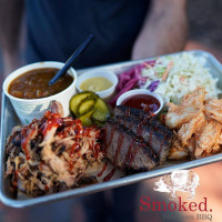 Smoked. Southern Bbq food