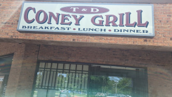 T D Coney Grill outside