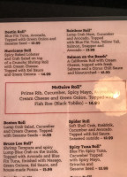 Wagyu Mcguire's Japanese Sushi Steaks menu