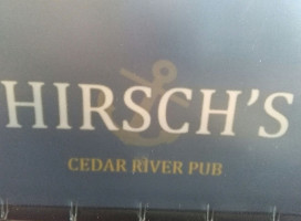 Hirsch's Cedar River Pub food