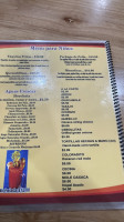 Tipico Oaxaqueno menu