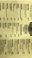 Shoo-fly Soda Shop menu