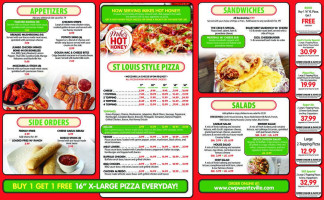 Cecil Whittaker’s Pizzeria menu