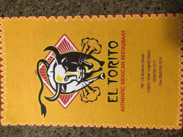 El Torito Mexican menu