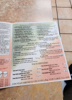 Burritos Lalo menu