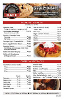 Hearthrock Cafe menu