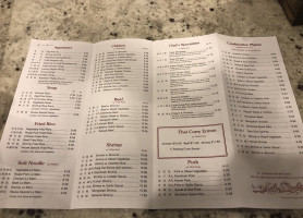 China Garden menu