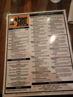 The Pump House Grill menu