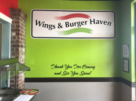 Wings And Burger Haven inside