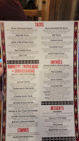 Mi Casa Mexican And Cantina menu