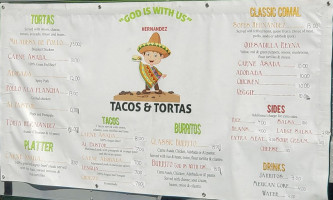 Tacos Tortas God With Us food