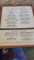 Lakeview And Grill menu