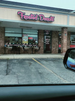 Frosted Donuts In T food