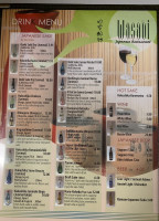 Wasabi menu