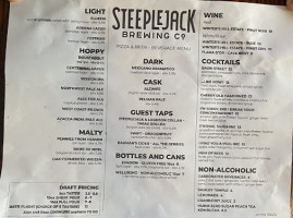 Steeplejack Pizza And Beer food