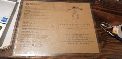 Bangklyn East Harlem menu