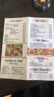 El Indio Taqueria menu