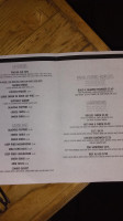 Twin Oaks Grill menu