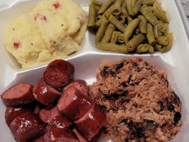 A. D. Franks Holy Smoke Bbq food