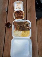 A. D. Franks Holy Smoke Bbq food