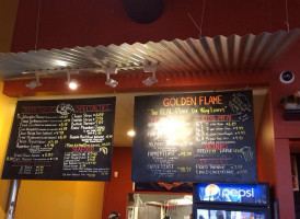 Golden Flame Hot Wings inside