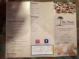 Pita Paradise menu