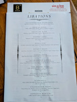 Bar25 Nbpt menu