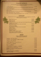 La Casa Italiana menu