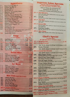 Supreme Taste Inc menu