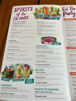 Bahama Breeze Orlando Grand National menu