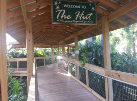 The Hut At The Peace Tropical Gardens outside