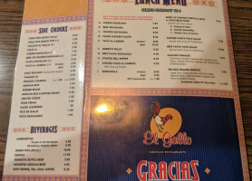 El Gallo menu