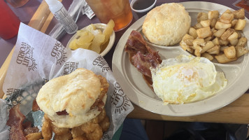 Tudor's Biscuit World food