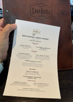 Bloomington Chophouse menu