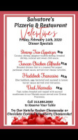 Salvatore's menu