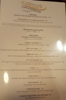 Riverwalk Cafe Oyster menu