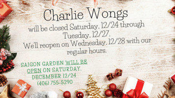 Charlie Wongs Evergreen Location food