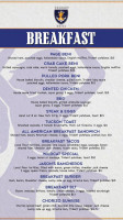 Trident Grill menu