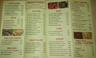 Great Wall Chinese Express menu