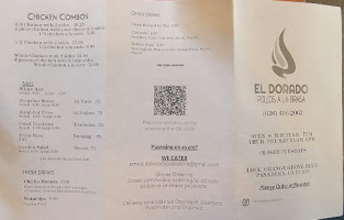 El Dorado Pollos A La Brasa menu