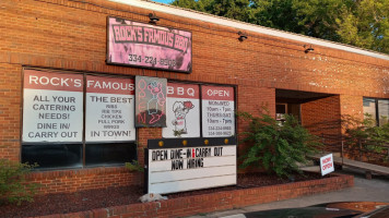 Rock's Famous Bbq outside